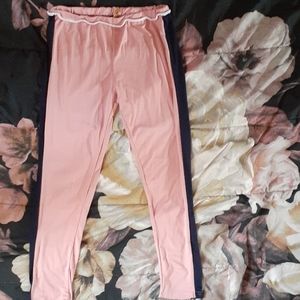 2pc Pink and Blue Pants set